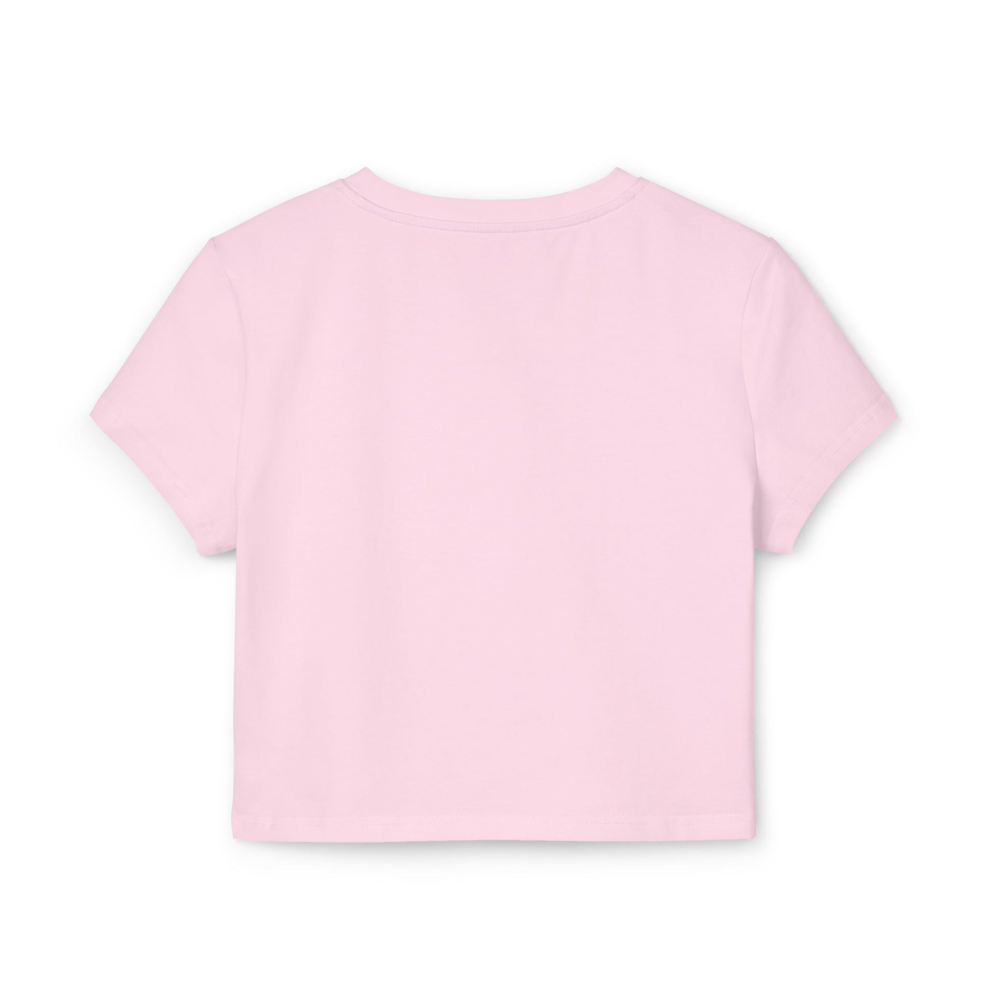 Pink t-shirt on a white background