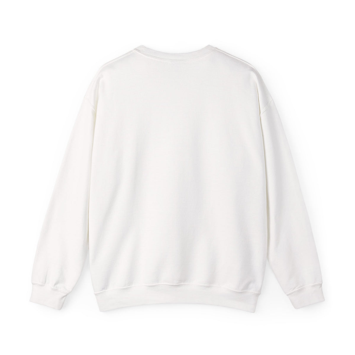 White sweatshirt on a white background. LGBTQ+ merch from The Bayou WeHo in West Hollywood, Los Angeles.