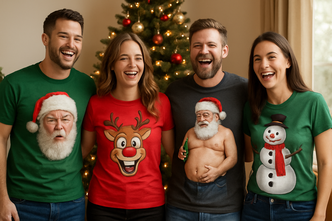 Holiday Comedy Fashion: Best Funny Christmas Shirts of 2025