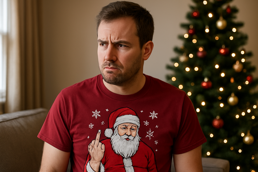 Inappropriate Christmas Shirts: Comedy Gold or Too Far?