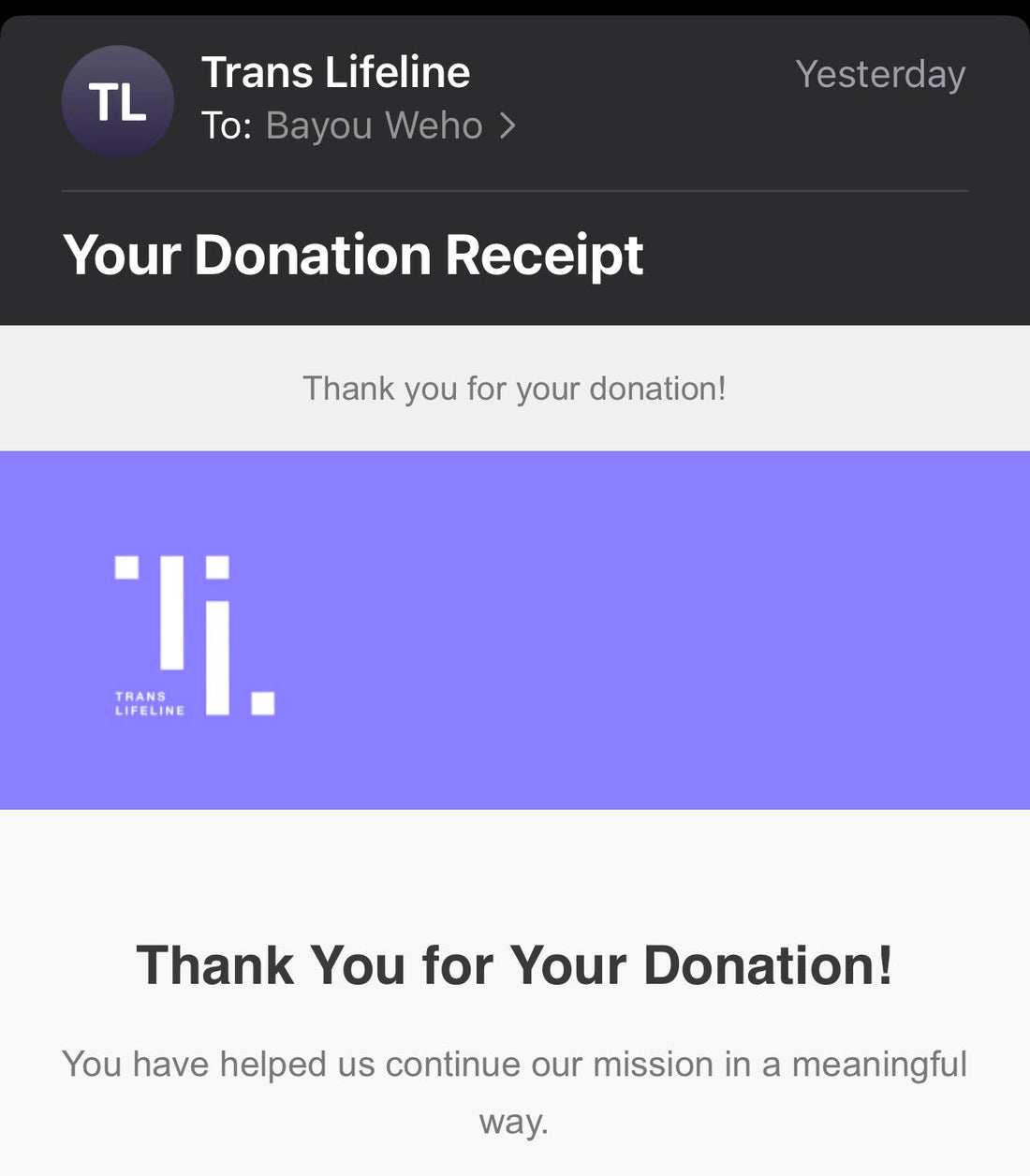 Protect the Dolls: The Bayou WeHo’s First Donation to Trans Lifeline, With More to Come