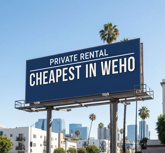 private party rentals near me advertisement for los angeles