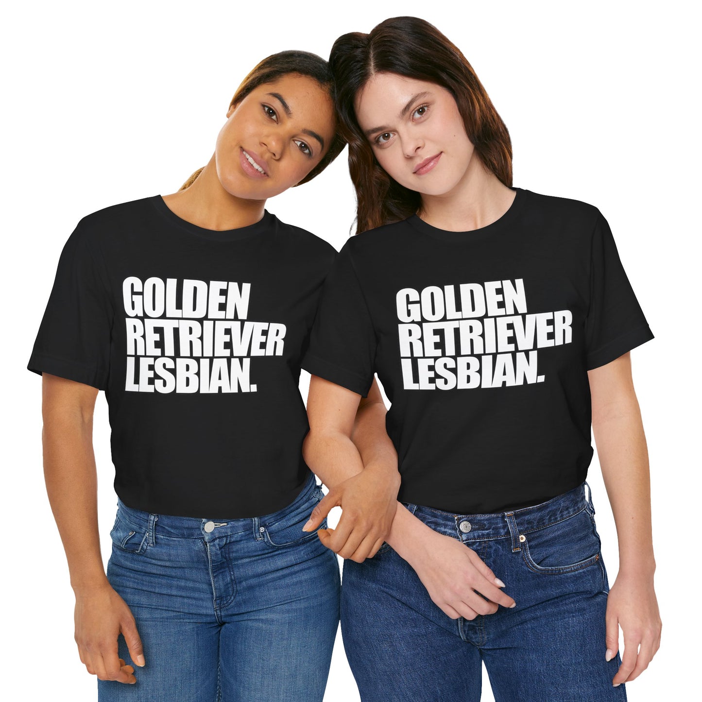 Golden Retriever Lesbian Tee 🔥