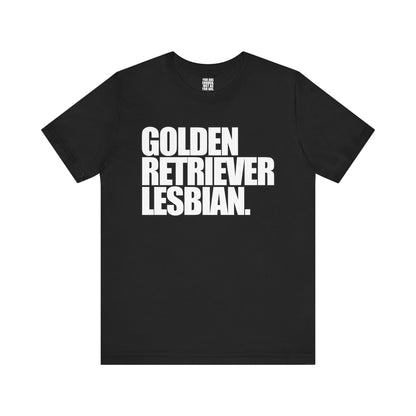 Golden Retriever Lesbian Tee 🔥