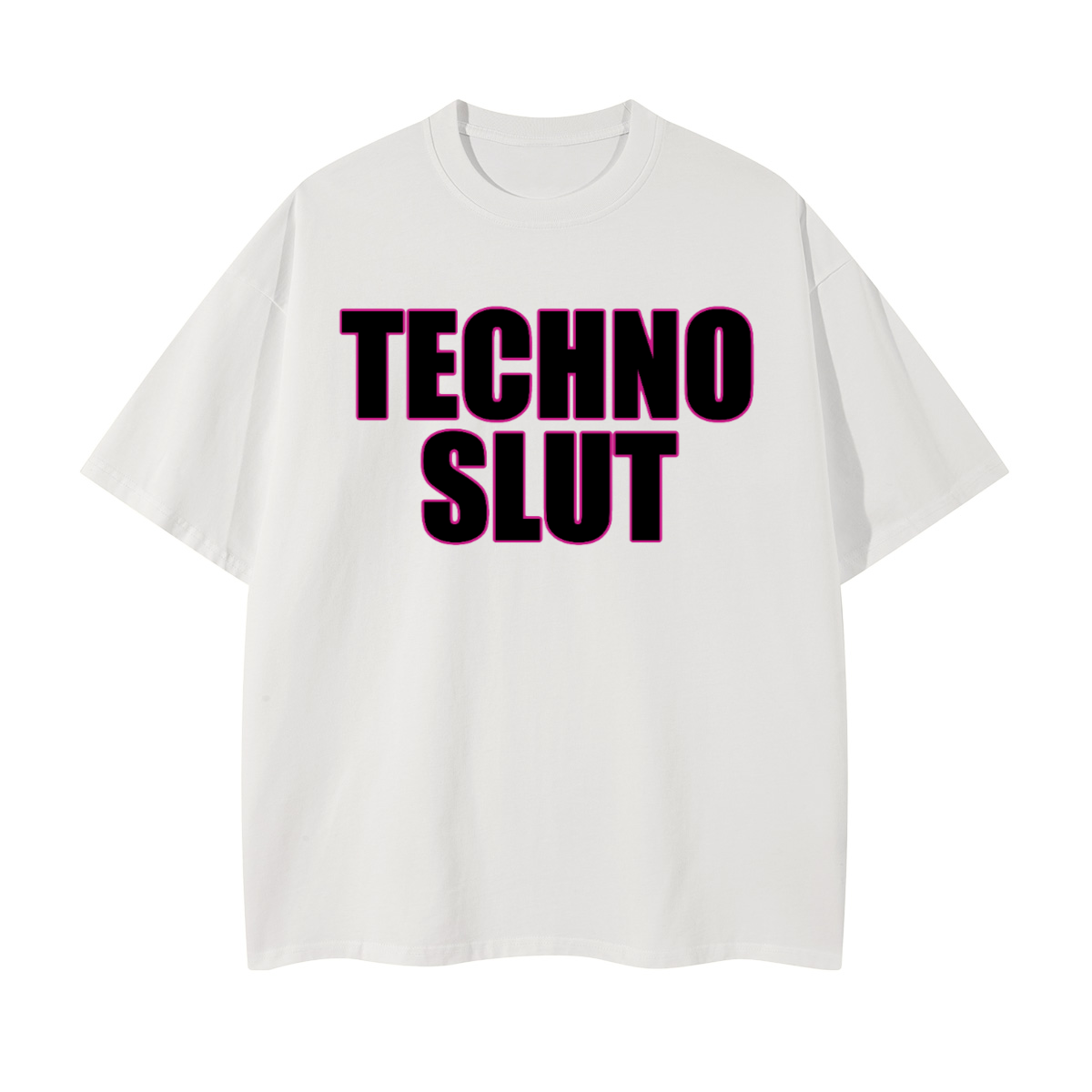 Techno Glow in the Dark Oversized T-Shirt