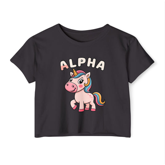Alpha Festival Crop Top