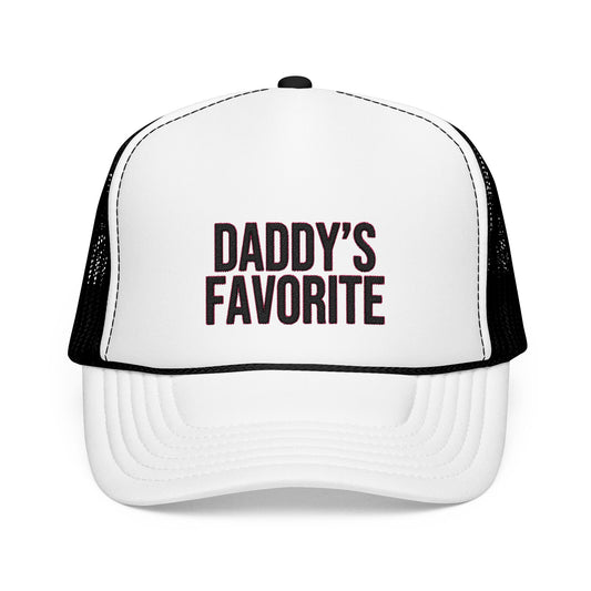 Daddys Favorite Trucker Hat (Embroidery)