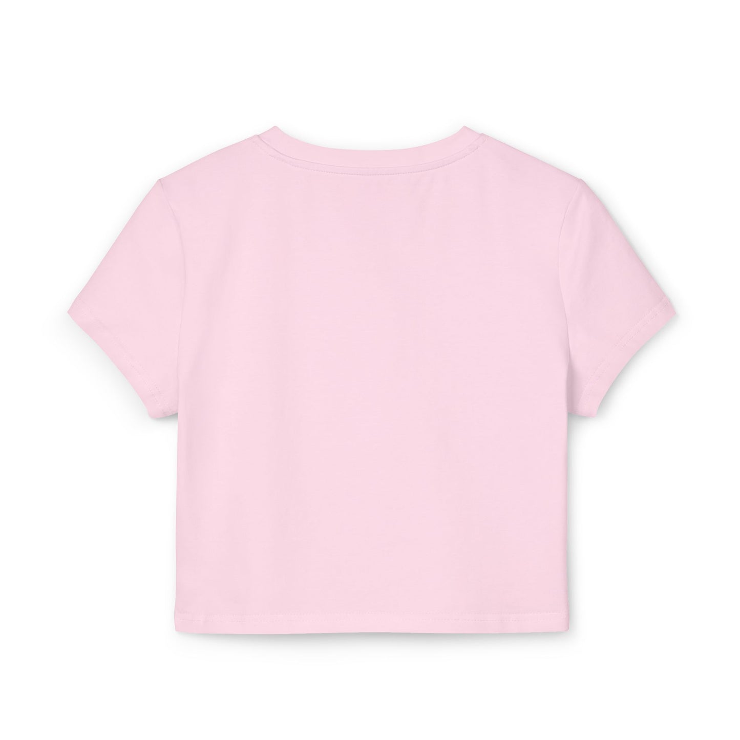 Pink t-shirt on a white background