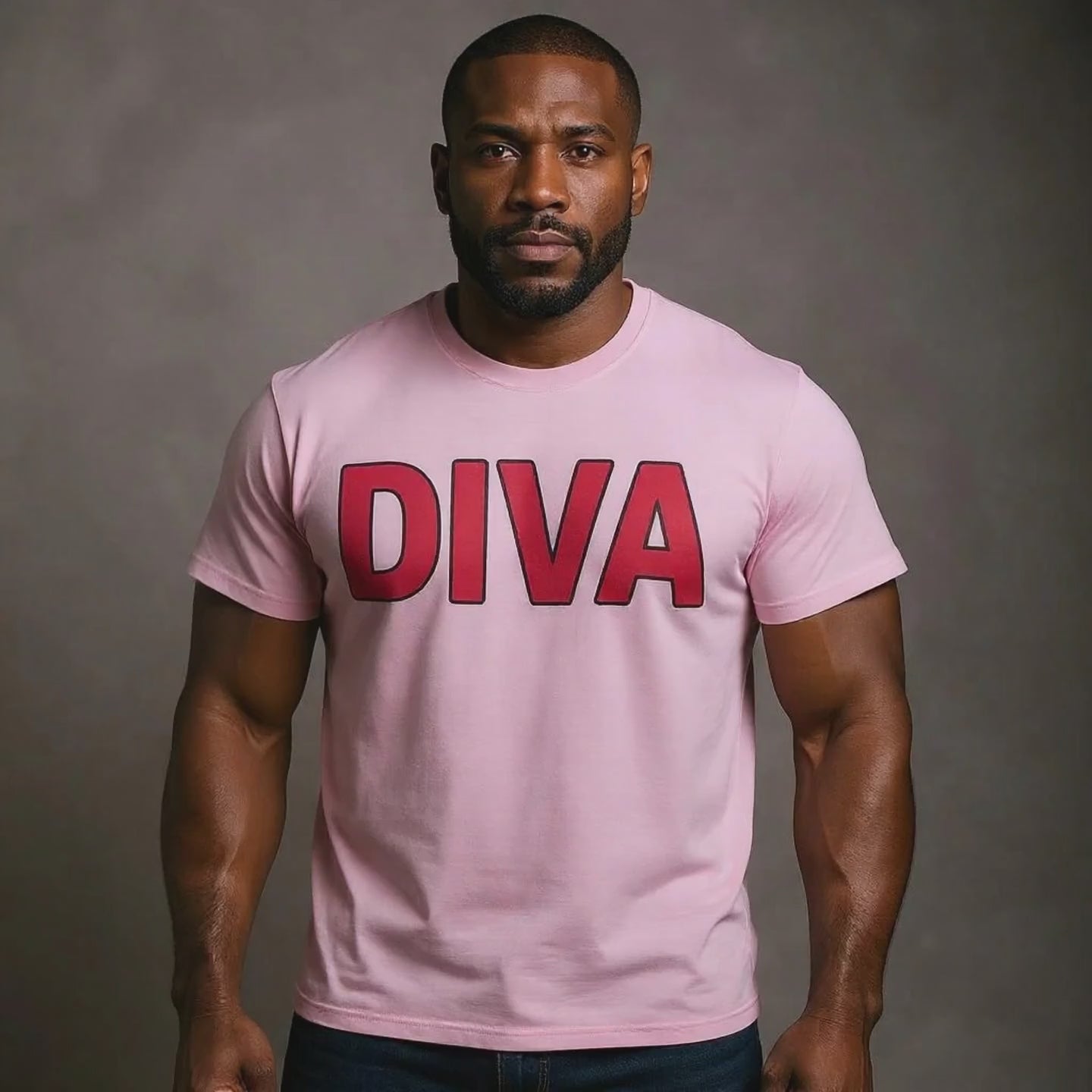 The Bayou WeHo "Diva" top is shown in motion—queer-owned, LGBTQIA+ streetwear with inclusive sizing in West Hollywood.